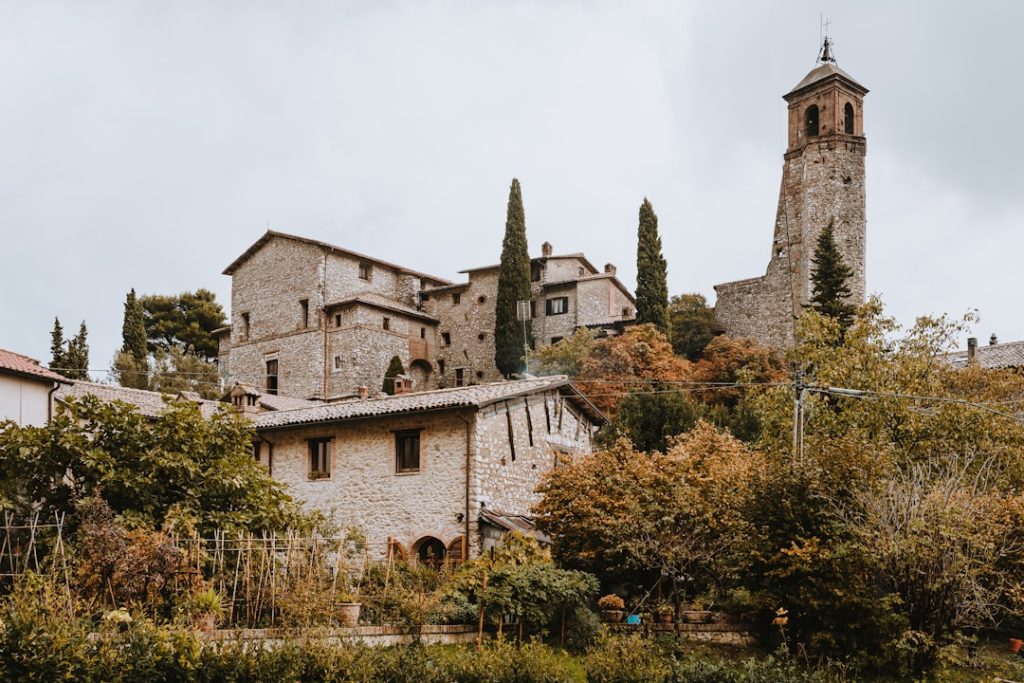 Lavorazione della pietra (Assisi, travertino) -