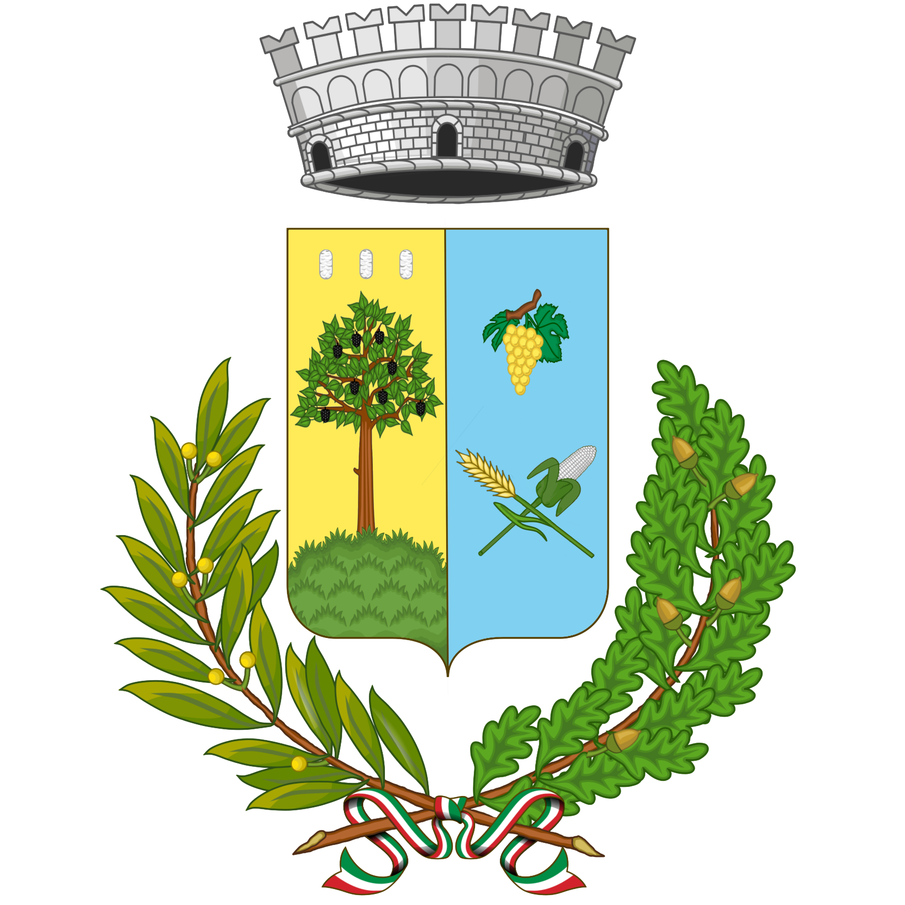 Stemma di Albese con Cassano