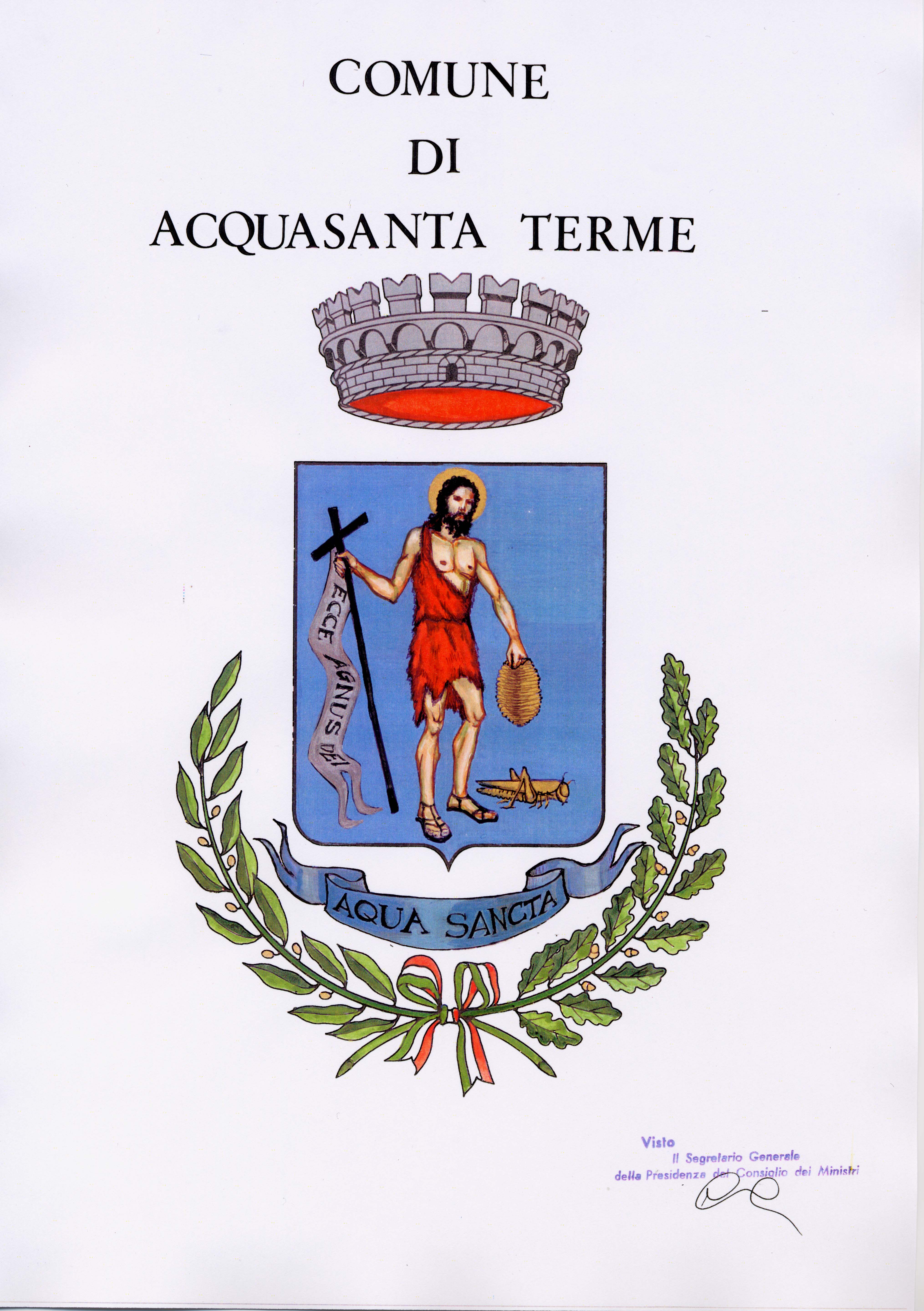 Stemma di Acquasanta Terme